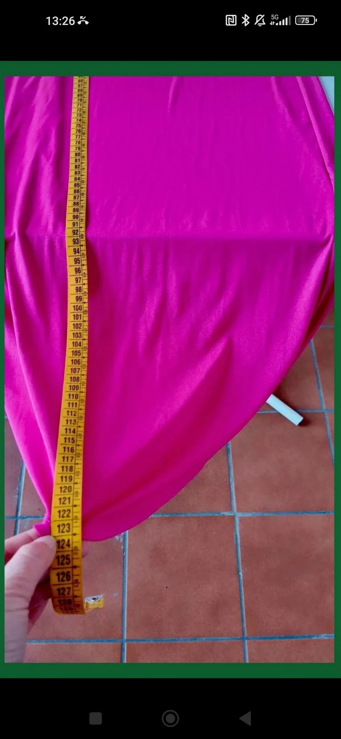 Robe longue rose fuchsia – photo 14